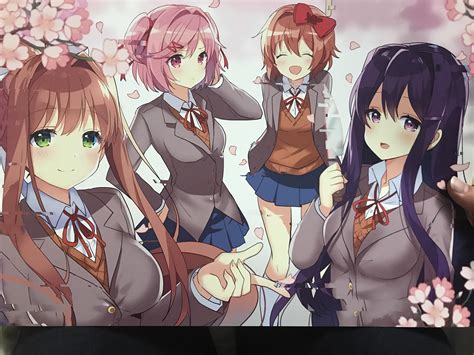 ddlc poster|ddlc poster ideas.